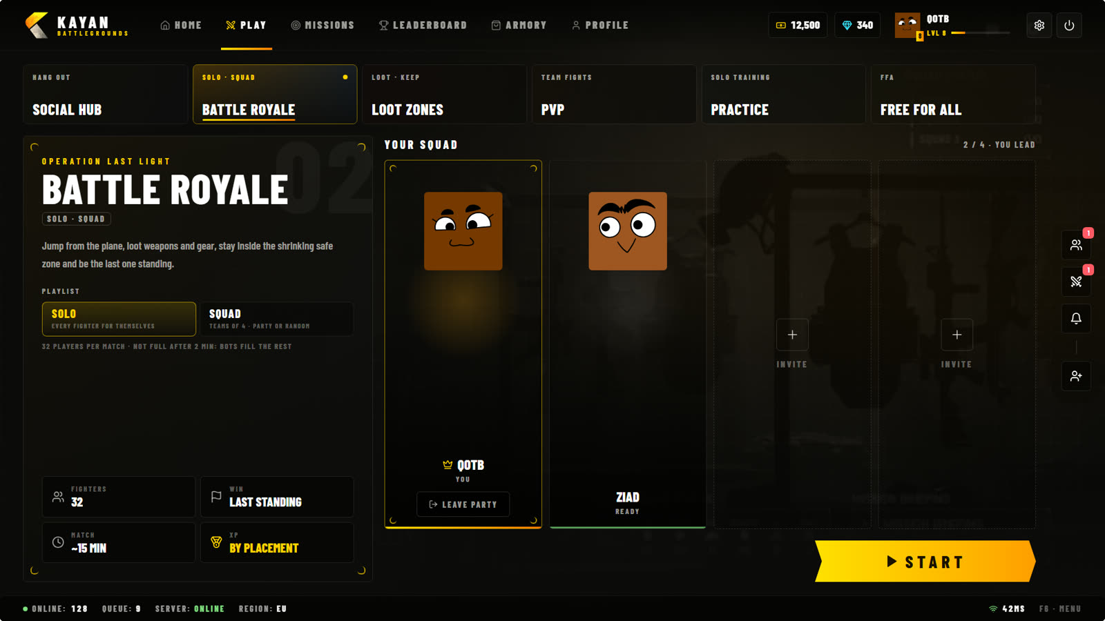 Play page